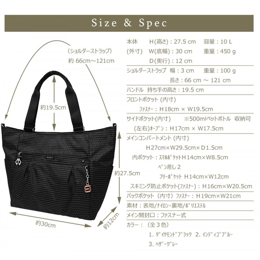 ショルダーバッグ 2wayトートバッグ スキミング防止機能がついて海外旅行用に便利 収納 sd 137 ビサイユ誕生日 Besideu L0680 アルシェセレクション 通販 Yahoo ショッピング