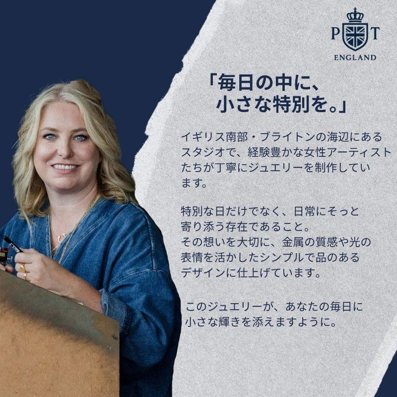 英国アクセサリー ネックレス シルバー ダブルハート 凛とした上品さ レディース ペンダント_6