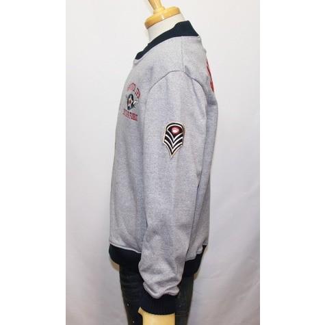 パンダ( PANDIESTA 【アート】 JAPAN）パイロットパンダ長袖スエットスタジャン （品番595212）【杢グレー】(1442）新品/送料無料