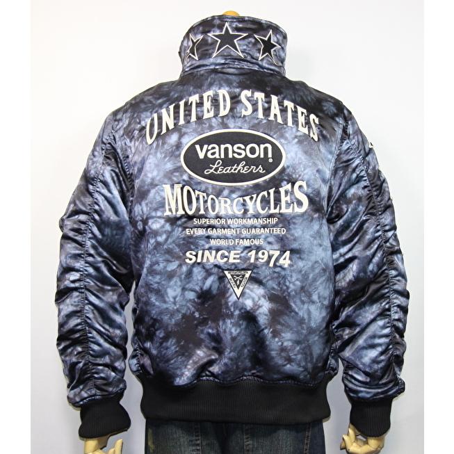 バンソン VANSON MA-1 フライト ジャケッNVJK-2003 VANSON VANSON・バンソン モーターサイクル ハイネック MA-1