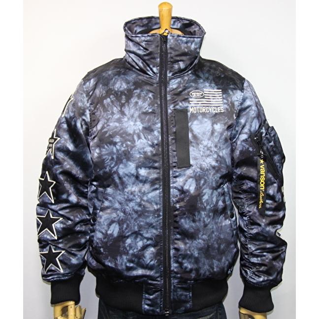 バンソン VANSON MA-1 フライト ジャケッNVJK-2003 VANSON VANSON・バンソン モーターサイクル ハイネック MA-1