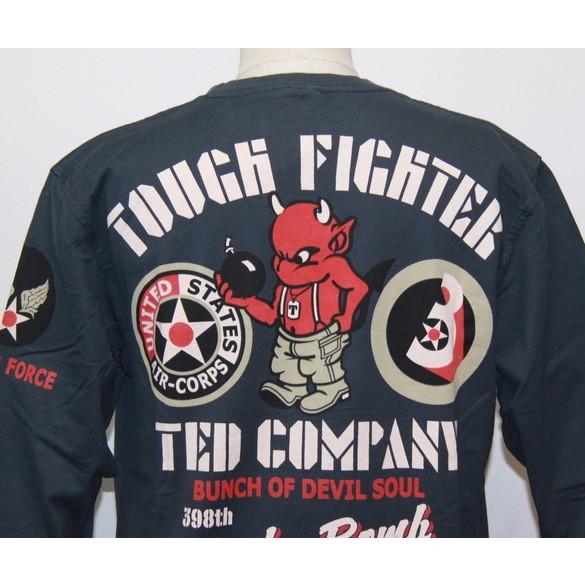 エフ商会・TEDMAN'S ・テッドマン  TOUGH FIGHTER 長袖Tシャツ TDLS-294【ネイビー】(1431)新品/送料無料｜arches｜06