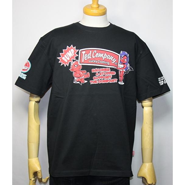 エフ商会・TEDMAN'S ・テッドマン  テッドガール第2弾 半袖Tシャツ TDSS-538【ブラック】(2665）新品｜arches｜02