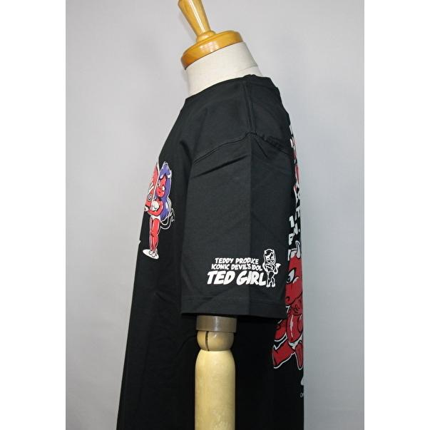 エフ商会・TEDMAN'S ・テッドマン  テッドガール第2弾 半袖Tシャツ TDSS-538【ブラック】(2665）新品｜arches｜03