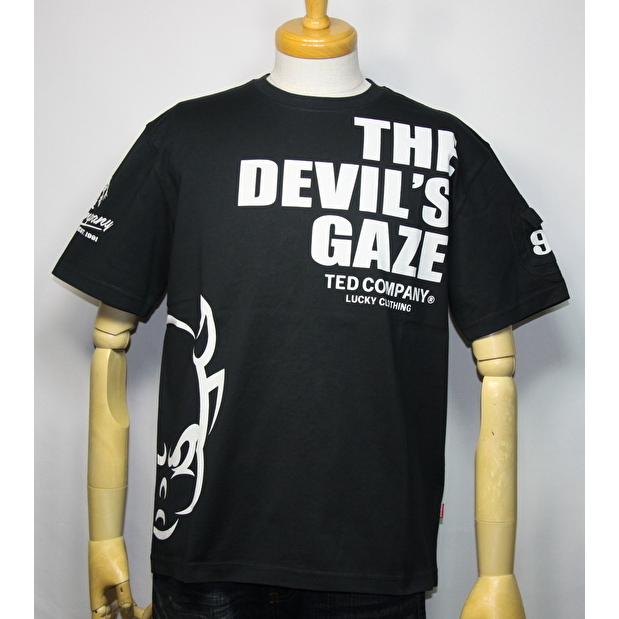 エフ商会・TEDMAN'S ・テッドマン  THE DEVIL‘S GAZE 半袖Tシャツ TDSS-543【ブラック】(2657）新品｜arches｜02