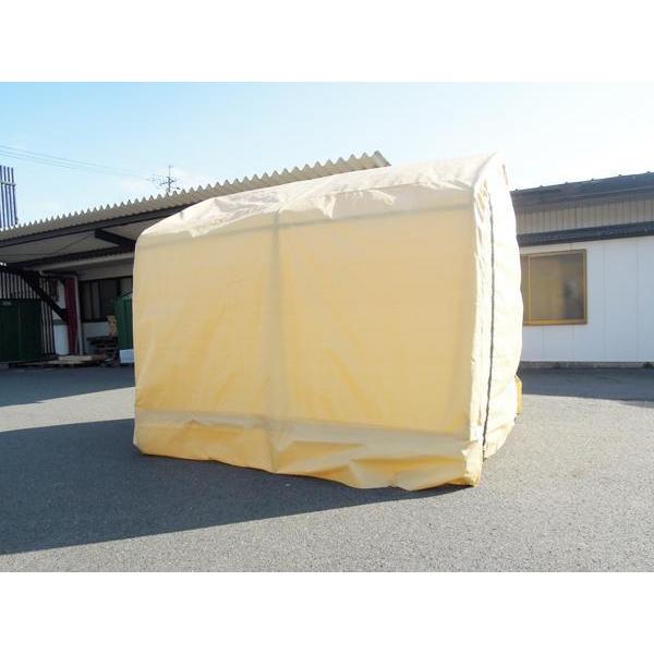 法人・店舗限定】ガレージテント 幅246×奥246×高220cm [103-0808 法人・店舗限定】ガレージテント 幅246×奥246×高220cm [103-0808