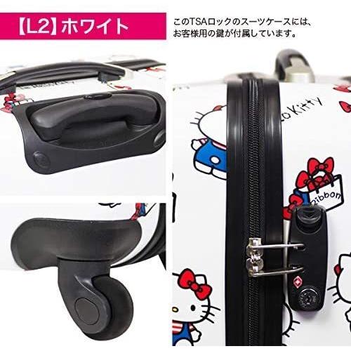 ハローキティスーツケース 90L 【ベージュ】 HK-SUC-01-L1] SIS HK-SUC-01-L1 ベージュ Hello Kitty(ハローキティ) [4輪