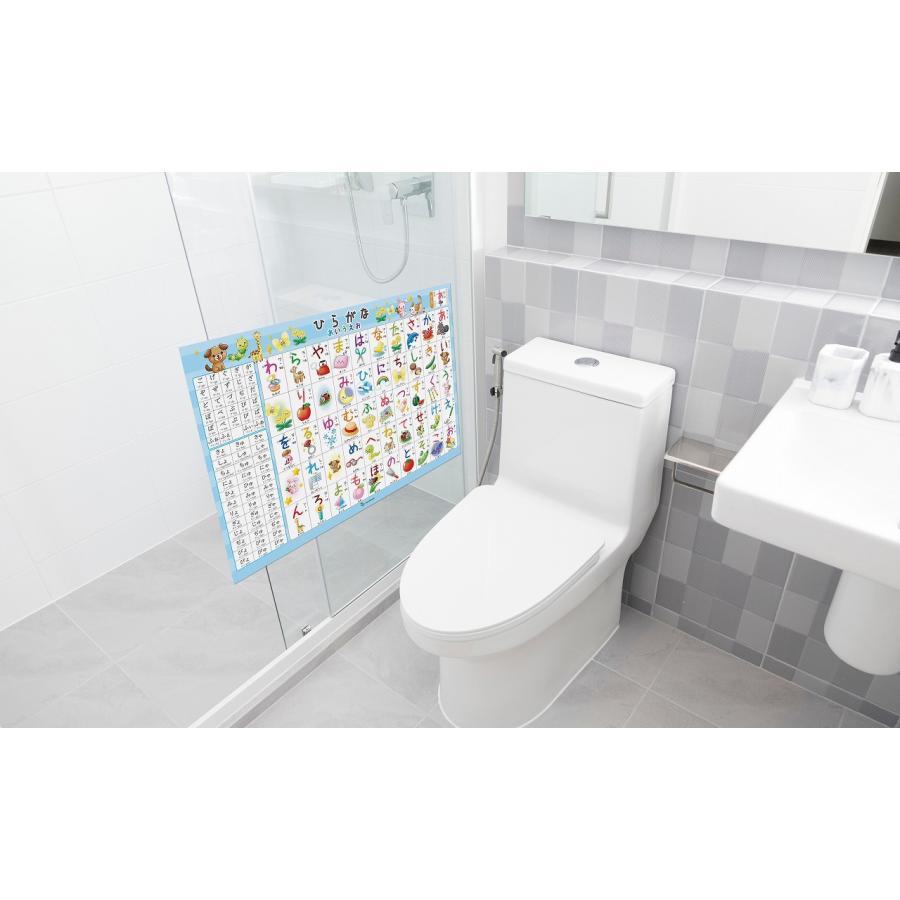 お風呂ポスター ひらがな・カタカナの2枚セット B3サイズ (364