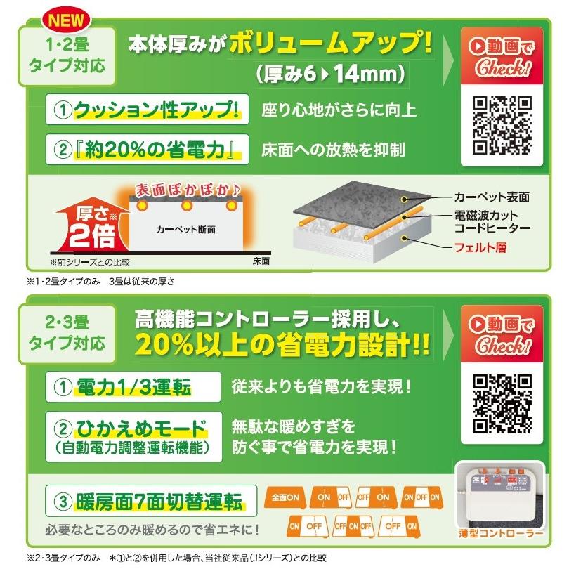 ゼンケン 電気ホットカーペット 1畳 カバー付 [ZC-10S ゼンケン 電気ホットカーペット 1畳 カバー付 [ZC-10S