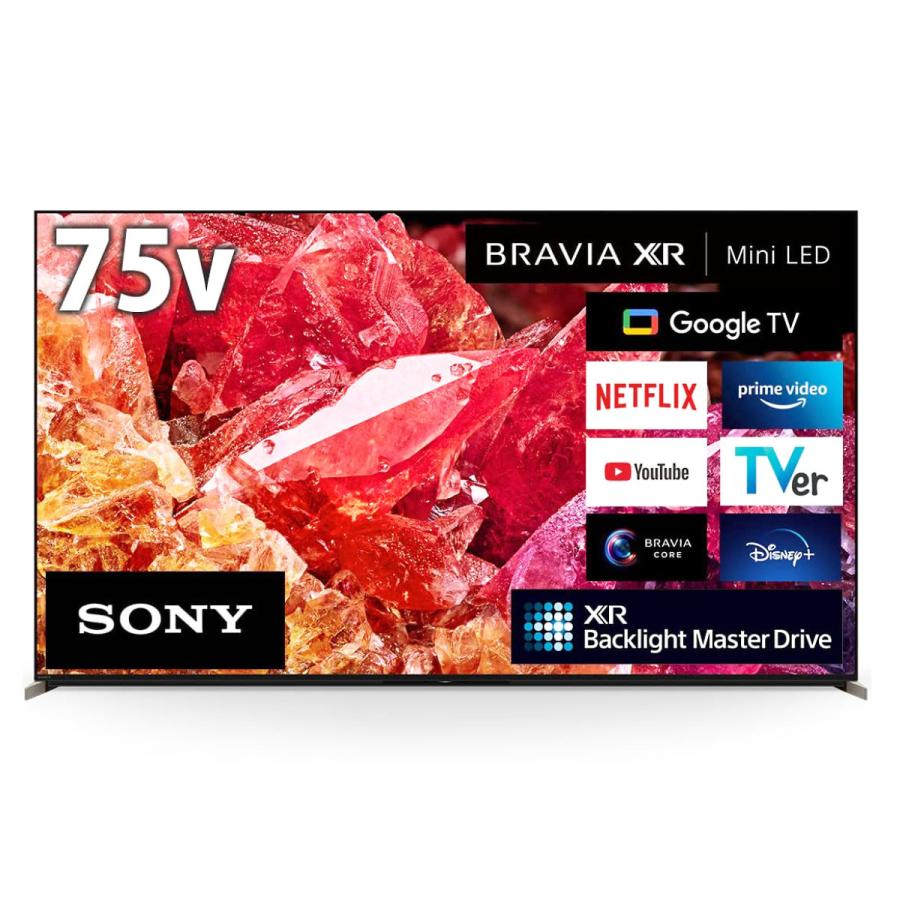 SONY 75 ソニー 4K 液晶テレビ 本体とリモコンのみXRJ-75X95K BRAVIA 液晶テレビ ソニー XRJ-75X95K ☆大型家財便 ドライバー2名でご