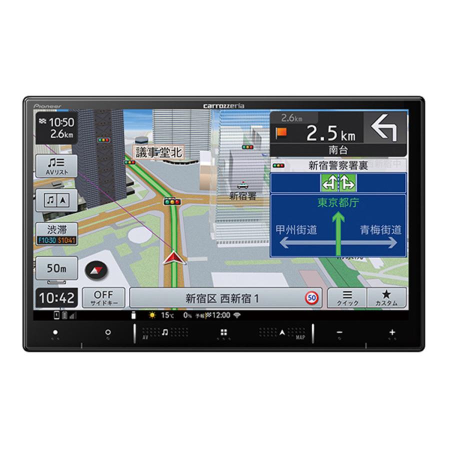 Pioneer AVIC-RL821-D カーナビ　楽ナビ（未使用品） 楽ナビ カーナビ パイオニア AVIC-RL821-D : ア-チホ-ルセ-ル - 通販