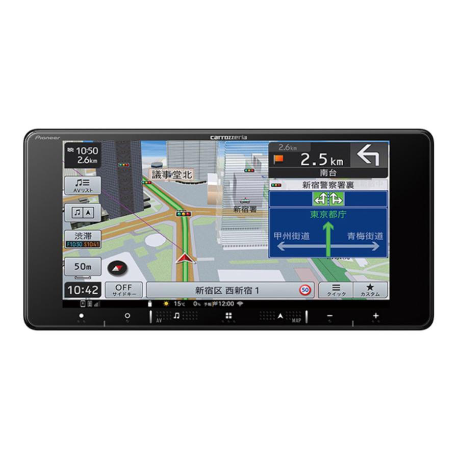 パイオニア　楽ナビ　新品　未使用　AVIC-RW821-D 楽ナビ カーナビ パイオニア AVIC-RW821-D : ア-チホ-ルセ-ル - 通販
