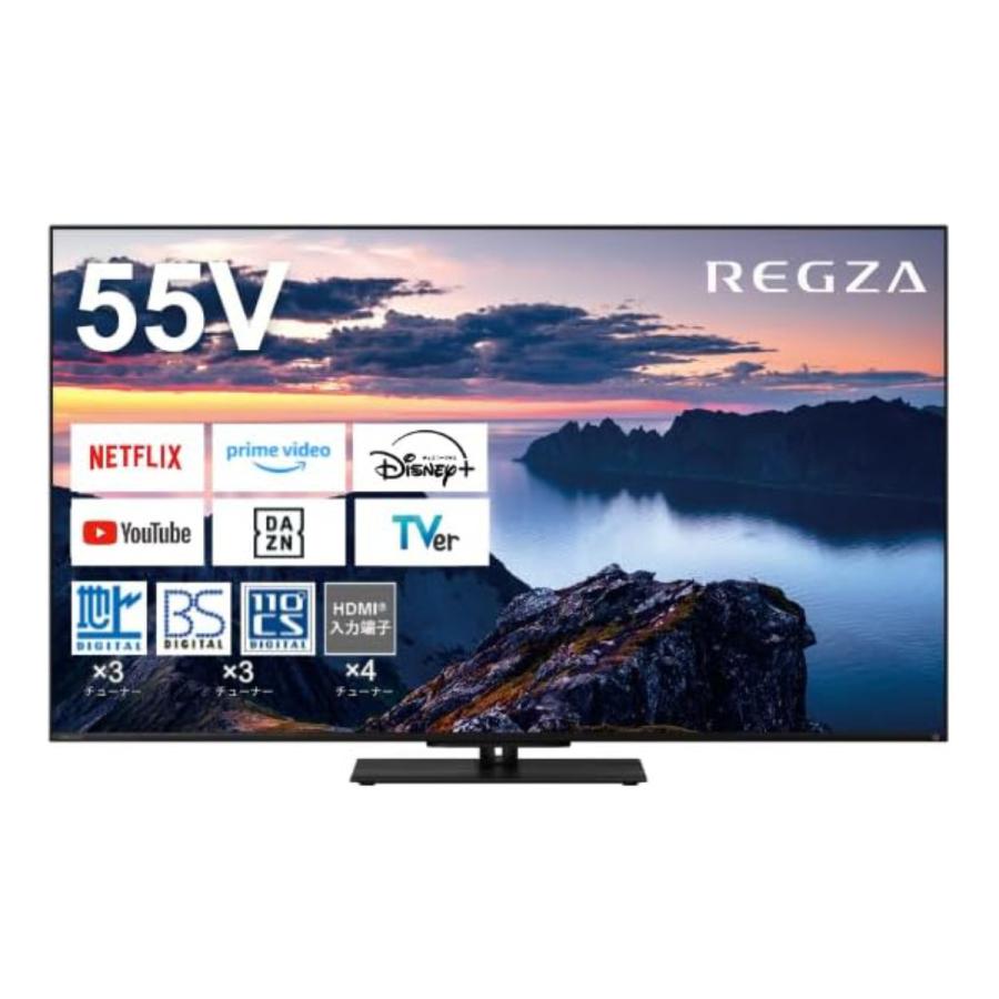REGZA、J10、55インチ、液晶テレビ REGZA 液晶テレビ TVS 55Z670N : ア-チホ-ルセ-ル - 通販 - Yahoo