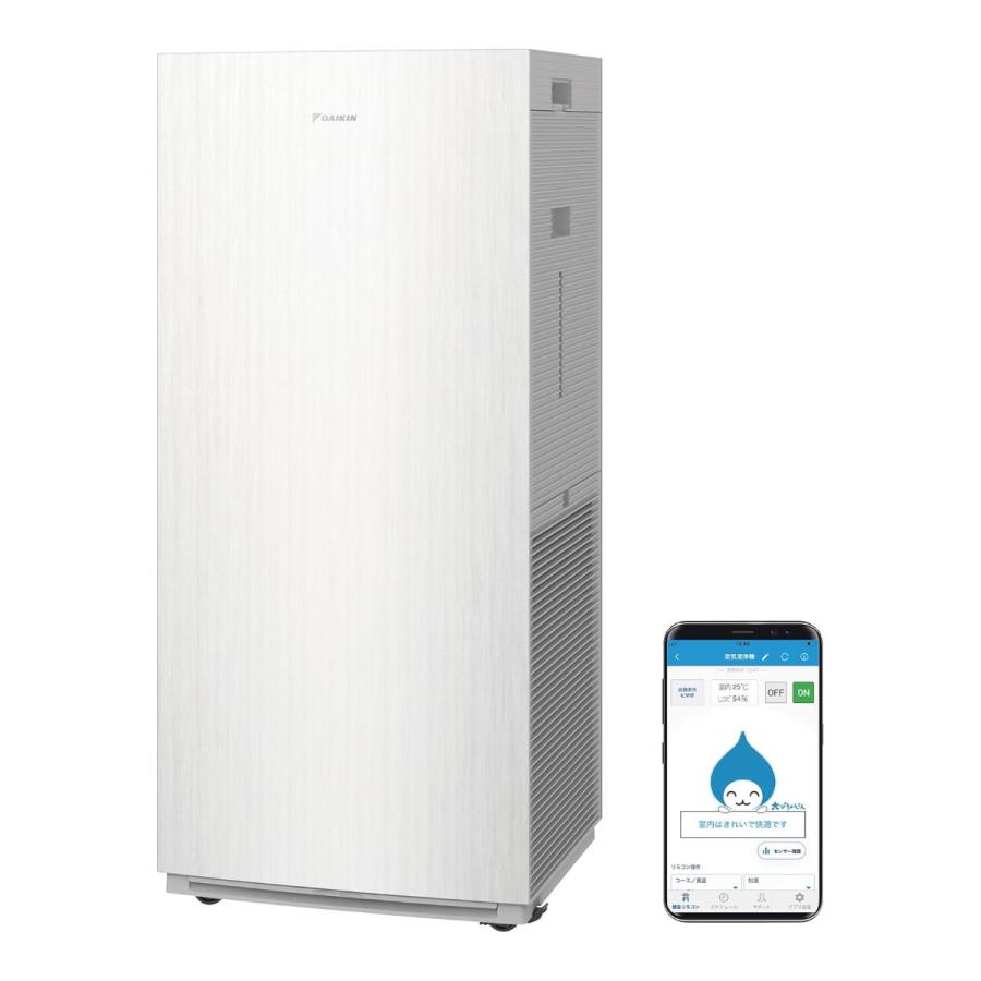 ダイキン（DAIKIN） 空気清浄機 MCK906A-W [ホワイト] : ア-チホ-ルセ