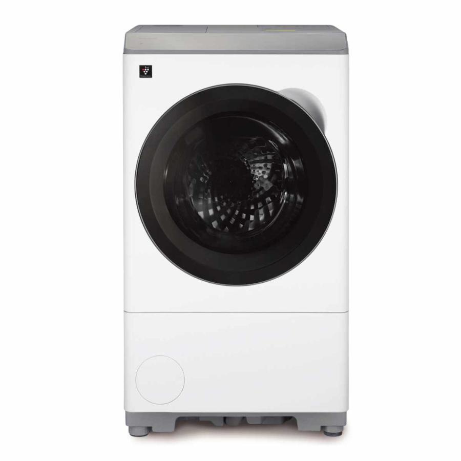 最新機種❗️上位モデル❗️2025年製シャープドラム式洗濯機ES-12P1-WL SHARP（シャープ） 洗濯機 ES-12P1-WL [マットホワイト] ☆大型家財便