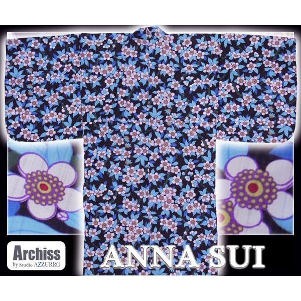 21公式店舗 アナスイ Anna Sui 黒ブルー系小花柄浴衣 Mサイズ S Archiss 通販 Yahoo ショッピング 新作 Www Skylanceronline Com