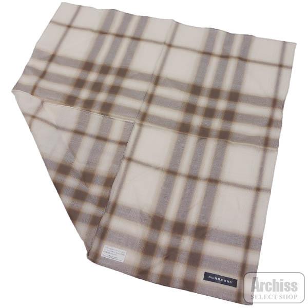 バーバリー Burberry ハンカチ 茶 ブラウン ベージュ 系 ぼかし チェック柄 大判 日本製 メンズ 紳士 ギフト プレゼント 父の日 S S Archiss 通販 Yahoo ショッピング