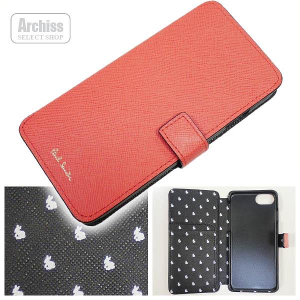 ポールスミス Paul Smith アイフォン ケース 手帳型 コーラルピンク 内側 黒 白 ミニ ラビット 柄 Iphone 6 6s 7 8 用 レディース 婦人 訳あり Pwd395 S S Archiss 通販 Yahoo ショッピング