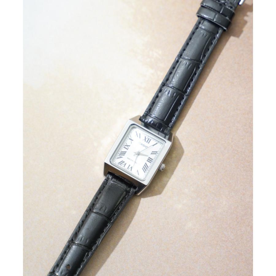 カシオ 腕時計 アナログ レトロ ウォッチ レディース メンズ 男女兼用 ユニセックス 黒 ブラック 60 Casio クラシック スクエア レザー Ar 通販 Yahoo ショッピング
