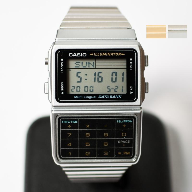 腕時計 多機能 ウォッチ メンズ レトロ レディース ユニセックス 金 ゴールド 銀 シルバー 60 Casio カシオ Databank カリキュレーター Ar 通販 Yahoo ショッピング