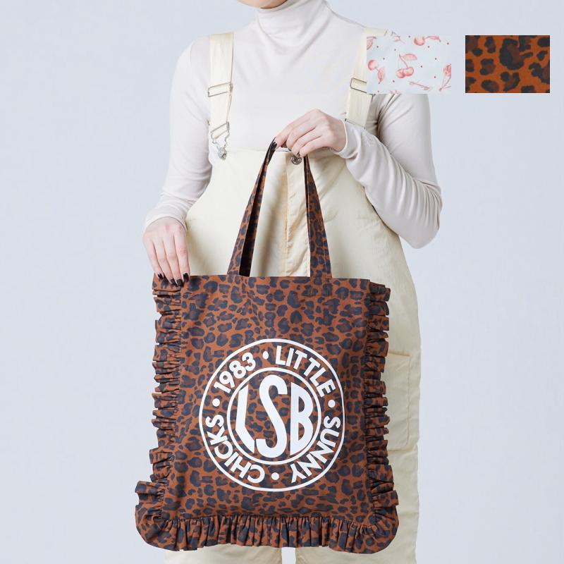 リトルサニーバイト トート サブバッグ エコバッグ ロゴ フリル 花柄 フラワー レオパード 8 Lsb Lg 015r Little Sunny Bite Lsb Logo Frill Tote Bag Lsb Lg 015r Ar 通販 Yahoo ショッピング