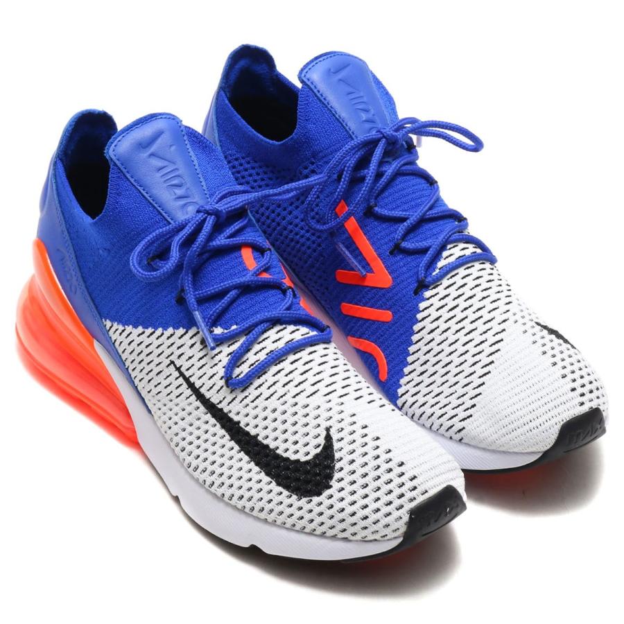 生まれのブランドで 270 Max Air Nike フライニット 270 マックス エア ナイキ 日本国内正規品 送料無料 代引不可 2 4営業日以内に発送 Flyknit Ao1023 101 ホワイト レーサーブルー トータルクリムゾン ブラック シューズ Services Luthercare Com
