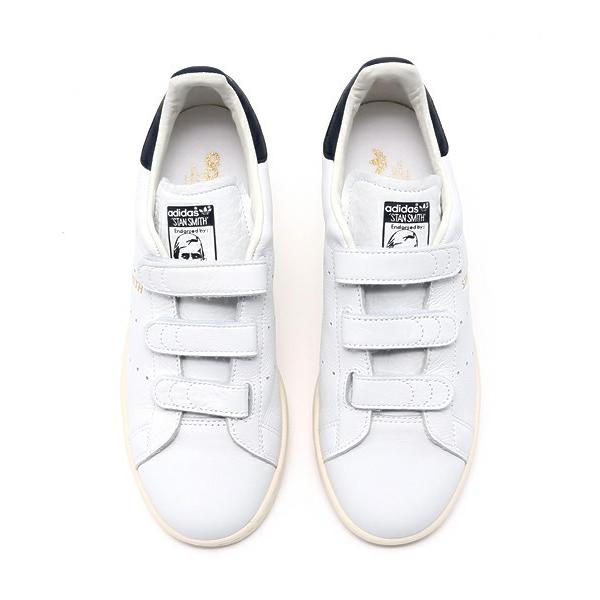 Adidas スタンスミス コンフォート ホワイト ネイビー レディースサイズ 22 5 24 5cm アディダス Stan Smith Cf ベルクロ Aq3192 Aq3192s アーキトレード 通販 Yahoo ショッピング