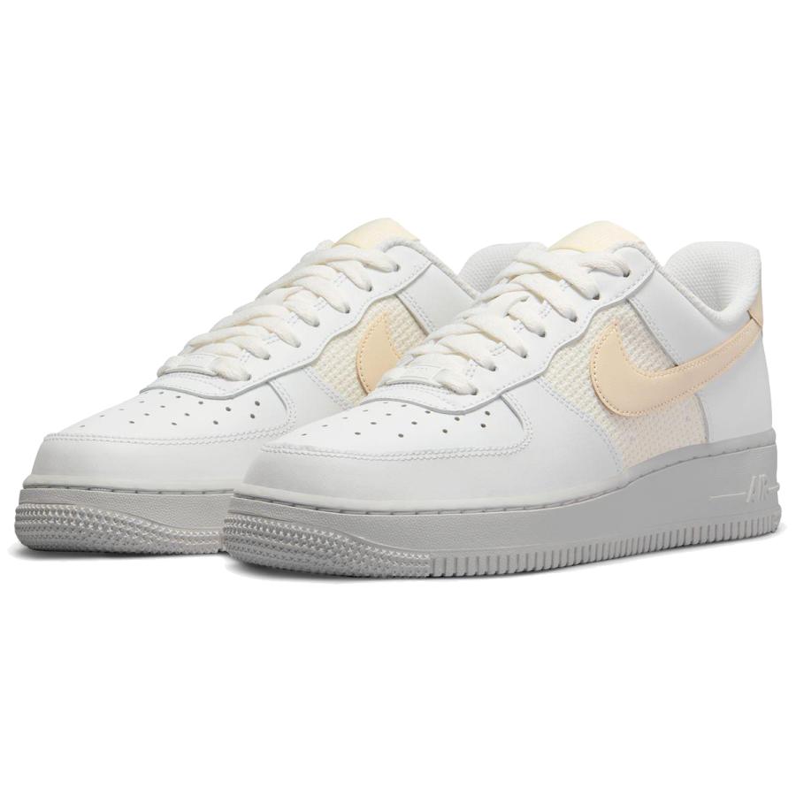 [ナイキ] エア フォース 1 '07 ESS [W Air Force 1 '07 ESS] ホワイト/クリーム DJ9945-100 正規品 NIKE（ナイキ） エア フォース 1 '07 ESS [W Air Force 1 '07 ESS