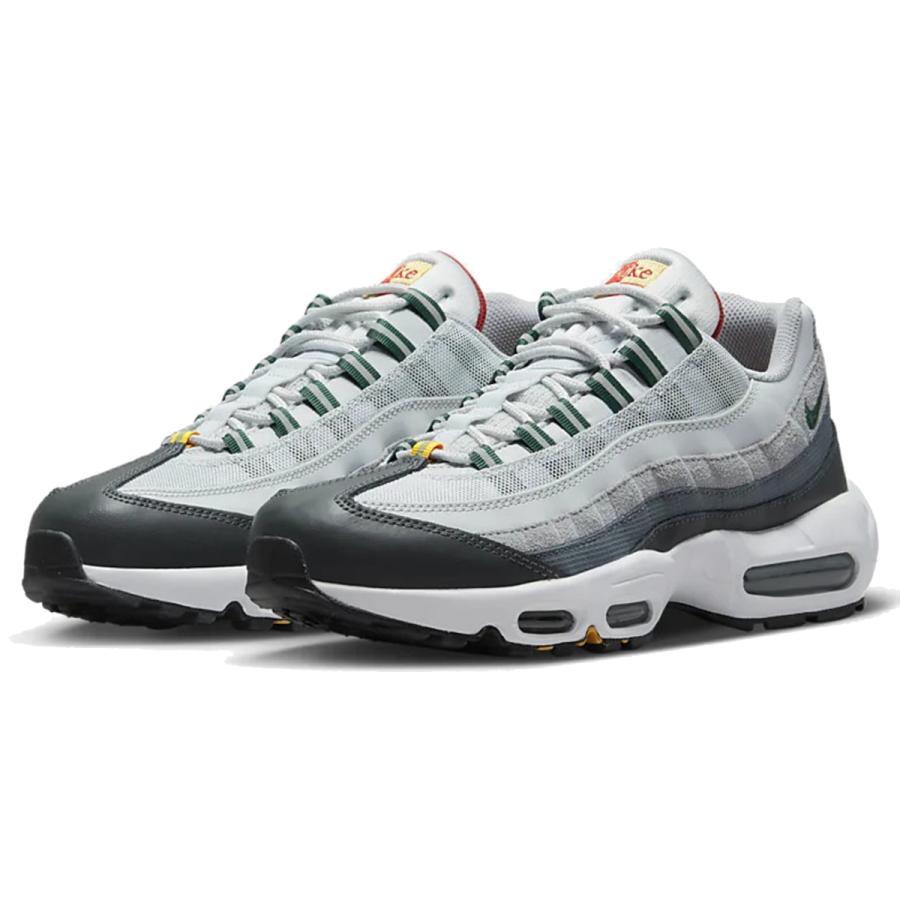 [ナイキ] エア マックス 95 [AIR MAX 95] ピュアプラチナム/ユニバーシティゴールド/シナバー/ゴージグリーン DM011