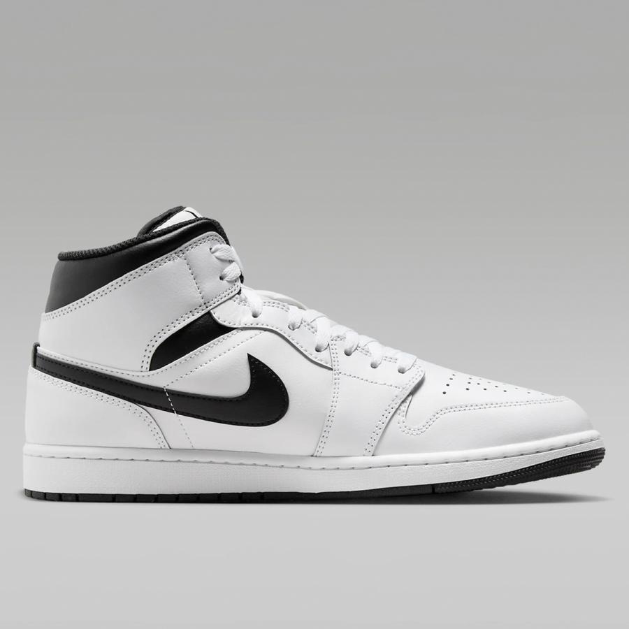 Nike Air Jordan 1 ホワイト/ブラック28cm NIKE AIR JORDAN 1 MID 