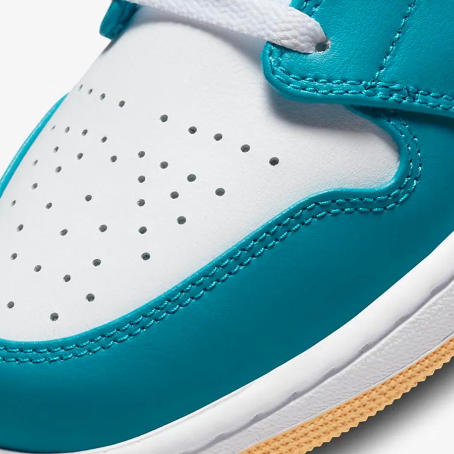 NIKE（ナイキ） エア ジョーダン 1 ミッド [AIR JORDAN 1 MID] アクア