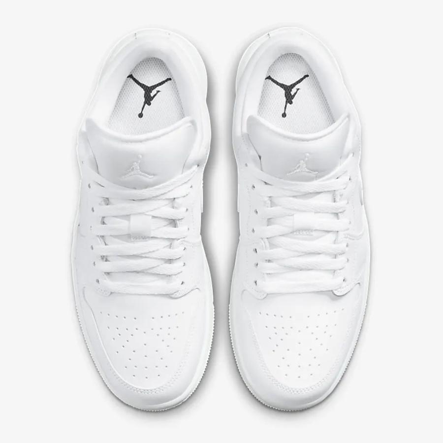 [ナイキ] エア ジョーダン 1 LOW [W AIR JORDAN 1 LOW] ホワイト/ホワイト/ホワイト DV0990-111 日本国内正規品_4