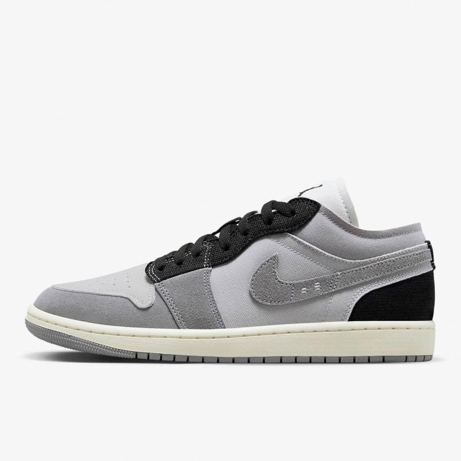 Nike Air Jordan 1 Low グレー/ブラック NIKE（ナイキ） エア ジョーダン 1 ロー SE クラフト [AIR JORDAN 1