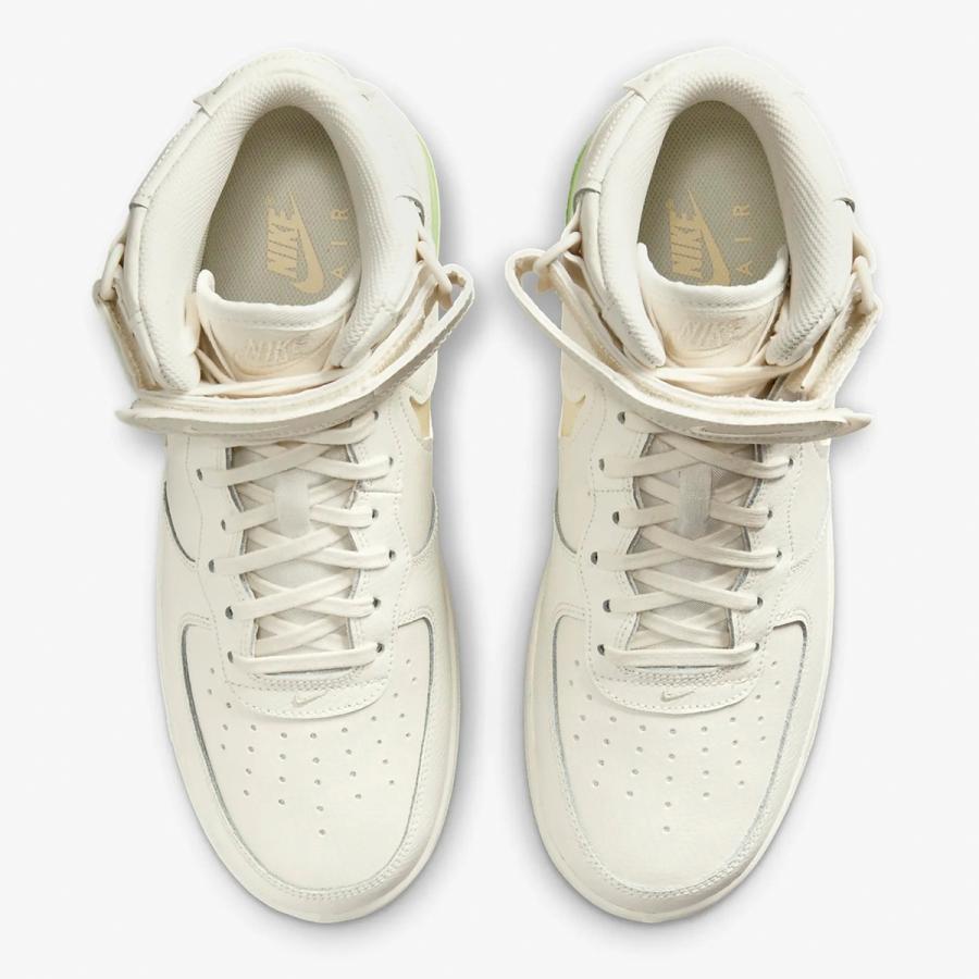 ナイキ NIKE エア フォース 1 ミッド エヴォ [AIR FORCE 1 MID EVO] セイル/ライムブラスト/ココナッツミルク FB1374-100 ナイキジャパン正規品 NIKE（ナイキ） エア フォース 1 ミッド エヴォ [AIR FORCE 1 MID EVO