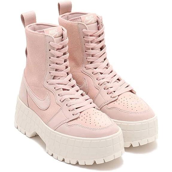 【新品23cm】NIKE｜エアジョーダン１ブルックリン｜アイボリー/ピンク NIKE（ナイキ） エア ジョーダン 1 ブルックリン [W AIR JORDAN 1