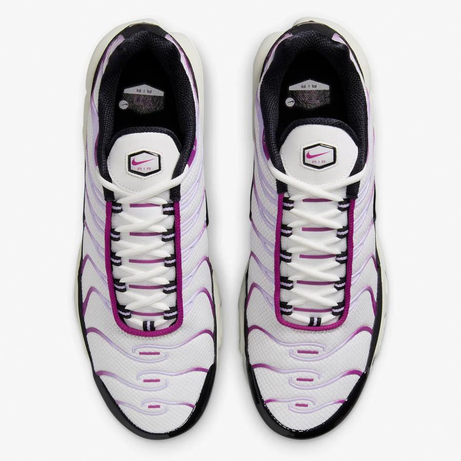 [ナイキ] エア マックス プラス  AIR MAX PLUS ホワイト/バイオテック/ブラック FN6949-100 NIKE（ナイキ） エア マックス プラス AIR MAX PLUS ホワイト/バイオ