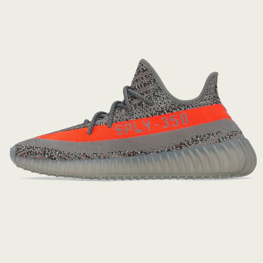 [アディダス] イージー ブースト 350 V2 [YEEZY Boost 350 V2] ベルーガ/リフレクティブ/グレー GW1229 日本国内正規品の画像