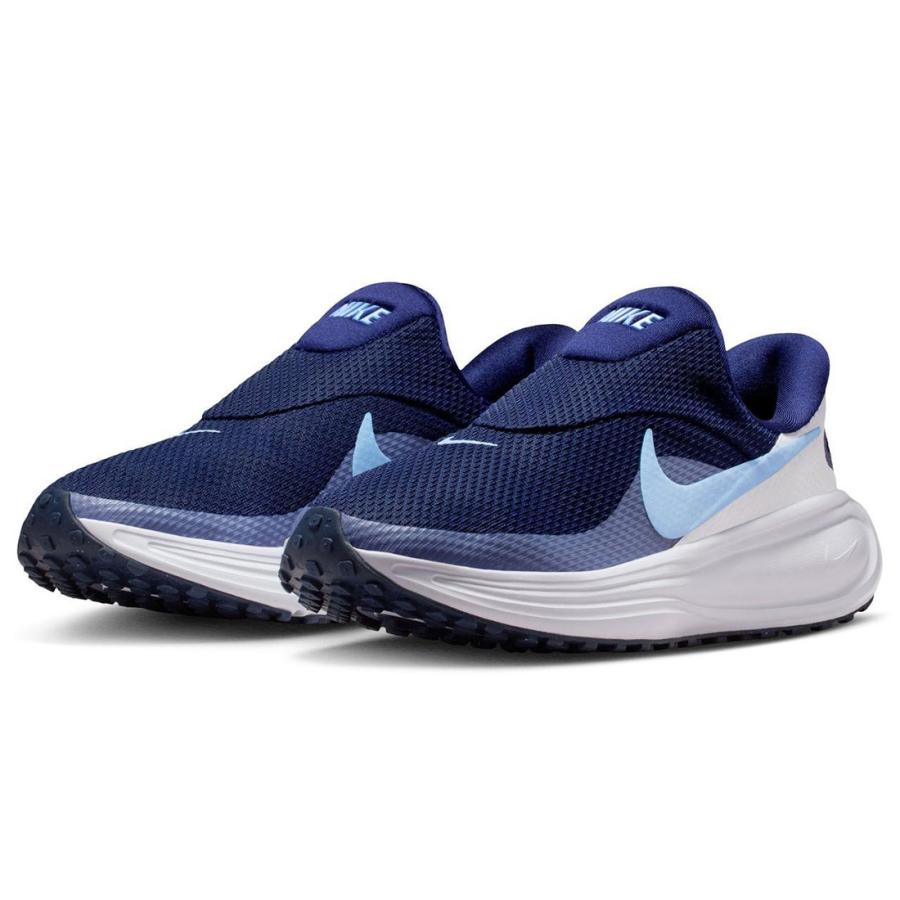[ナイキ] レボリューション 8 イージーオン [W Revolution 8 EasyOn] ミッドナイトネイビー/アルミニウム/ホワイト HQ2415-400 NIKE（ナイキ） レボリューション 8 イージーオン [W Revolution 8