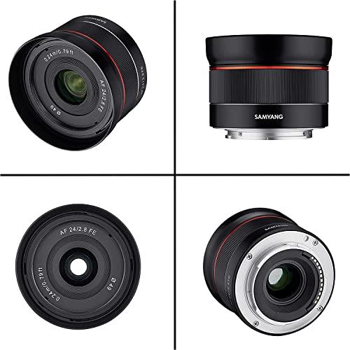 【タイムセール】 SAMYANG 単焦点広角レンズ AF 24mm F2.8 FE ソニーαE用 フルサイズ対応 【MYK7336656486】(25622円)