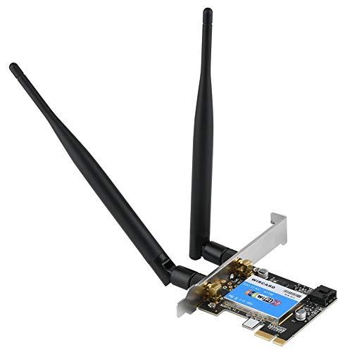 クリアランス本物 Zerone PCIE ネットワークカード 433Mbps デュアルバンド 2.4G/5G PCIE ワイヤレスカード Bluetooth 4.0 ネ