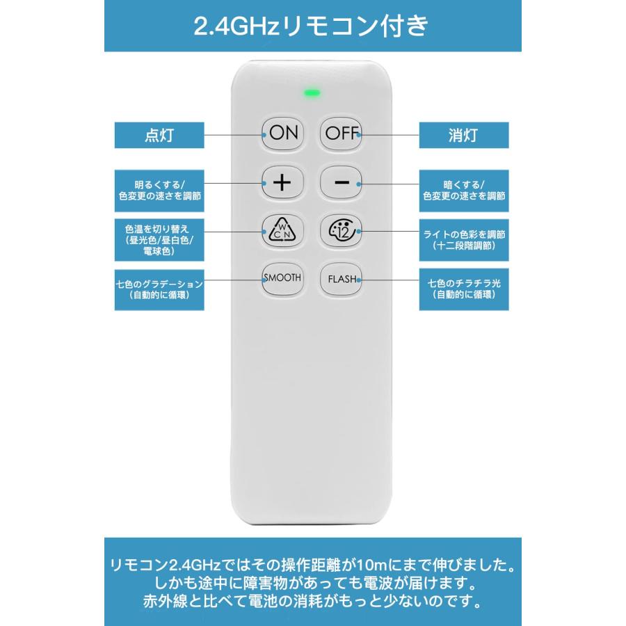 Alexa認定-5年保証】OCIOC スマート LEDシーリングライト RGB