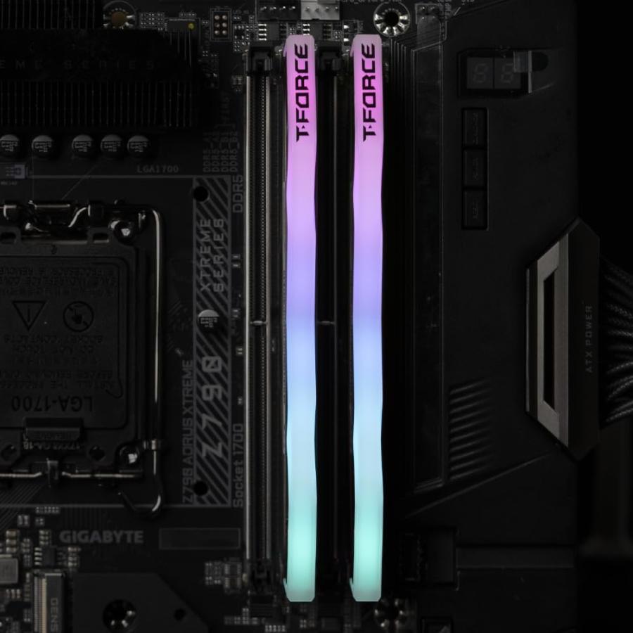 Team RGB(発光型) DDR5 6000MHz (PC5-48000) 32GB (16GBx2枚) DELTA