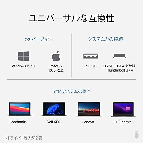 人気の贈り物が大集合 Plugable USB Type-C グラフィック変換アダプター、USB-C DisplayPort 用 Mac Windows 対応、最大解像度
