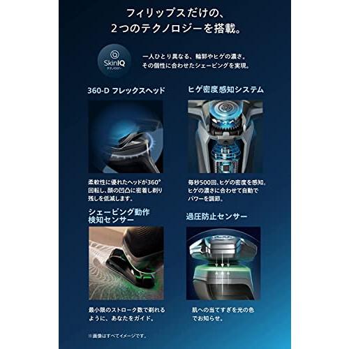 フィリップス 9000 シリーズ メンズ 電動シェーバー 電気シェーバー 髭剃り 72枚刃・360-Dフレックスヘッド・パーソナル フィット シェイビ 商品情報 シェービング やさしく きれいに深剃りできる