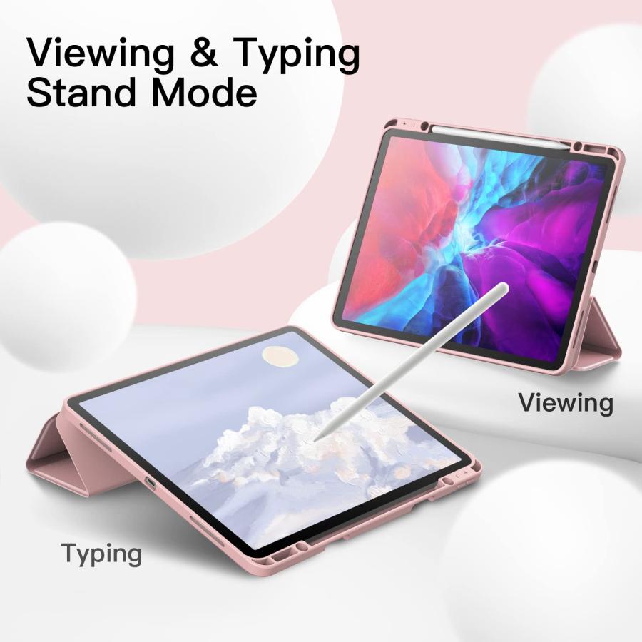 JEDirect iPad Pro 12.9 インチ ケース (2020/2018モデル 第4世代/第3世代) 専用 保護ケース Pencilホルダー｜arclight-store｜07