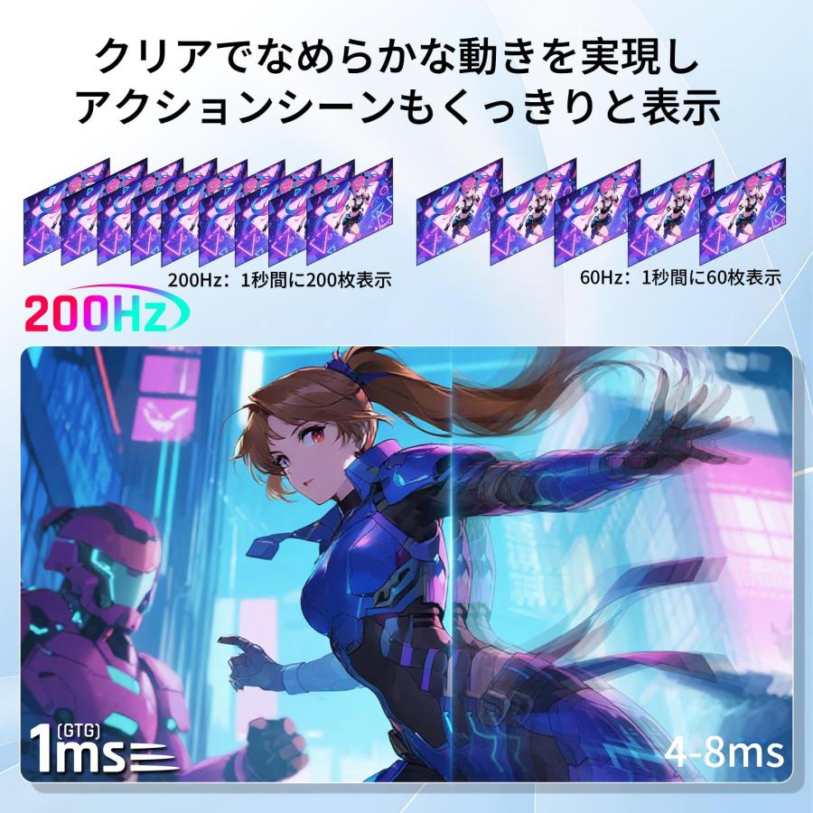 KTC 27インチゲーミングモニター WQHD (2560x1440) Fast IPS