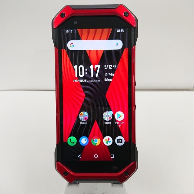 TORQUE 5G KYG01 au SIMロック解除済み レッド 送料無料 即決 本体