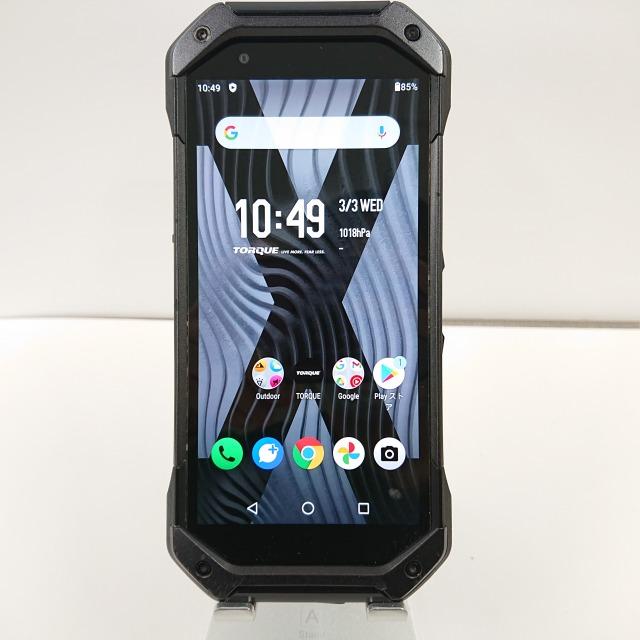 TORQUE 5G KYG01 au SIMロック解除済み ブラック 送料無料 即決 本体