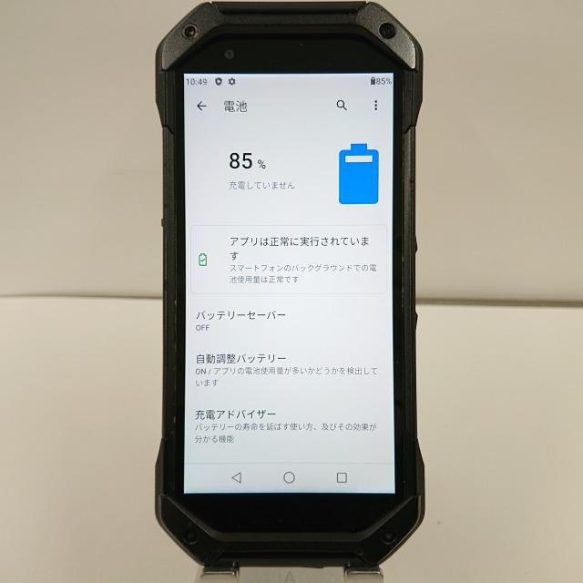 TORQUE 5G KYG01 au SIMロック解除済み ブラック 送料無料 即決 本体