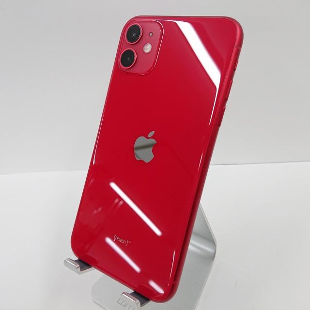 iPhone11 64GB au レッド 送料無料 即決 本体 c00389 : アーク